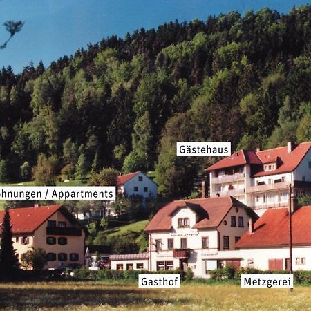 Gasthof Hotel Schwarzes Ross Bad Berneck im Fichtelgebirge Eksteriør billede